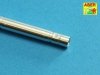 Aber 35 L-187 Armament for Russian Main Battle Tank T-14 ARMATA barrel for 125 mm 2A82-1M cannon & barrel for 12,7 mm Kord AA MG 1/35